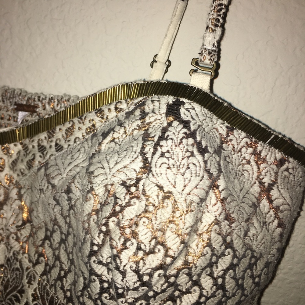 Free People bustier top. Size 6. Removable straps! - Picture 2 of 4